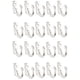 thumbnail image 4 of 20 piezas Mini ganchos de pared retro colgadores de pared de aleación de zinc organizadores de pared de gabinete, 4 of 7