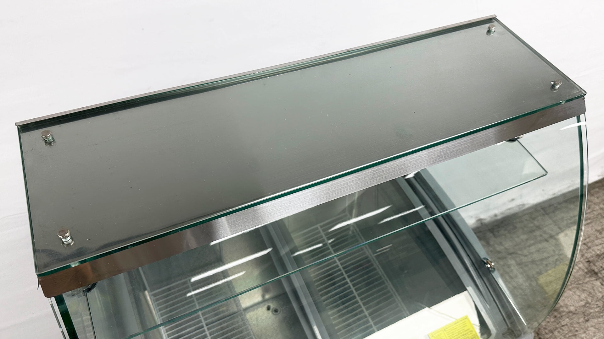 32 in.Gelato Freezer Display Case Dipping Cabinet with Sliding Glass Door Freezer, NSF