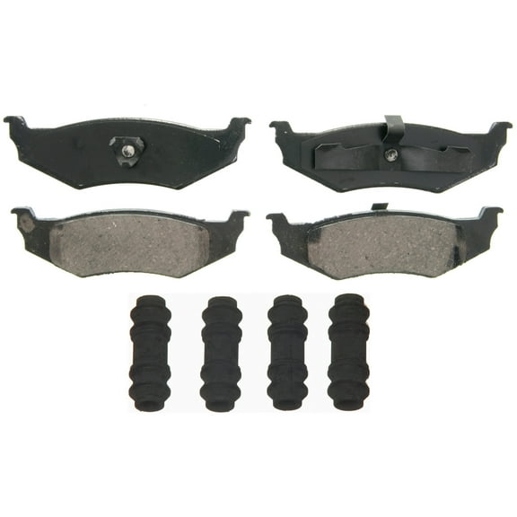 Wagner QuickStop ZD759 Ceramic Disc Brake Pad Set Fits select: 2001-2010 CHRYSLER PT CRUISER, 1996-2006 CHRYSLER SEBRING