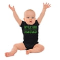 thumbnail image 3 of My Lil Bro Rocks Cute Brother Romper Boys or Girls Infant Baby Brisco Brands 12M, 3 of 6