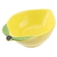 thumbnail image 5 of FELTECHELECTR Tazón de Limón: Encantador tazón de postre con forma de limón - Plato de cerámica con forma de fruta para postres, bocadillos, dulces, frutos secos, aperitivos y ensaladas., 5 of 5