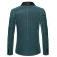 thumbnail image 4 of Vedolay Men Blazer 2023 Business Casual Blazer Work Office Coats Green,L, 4 of 4