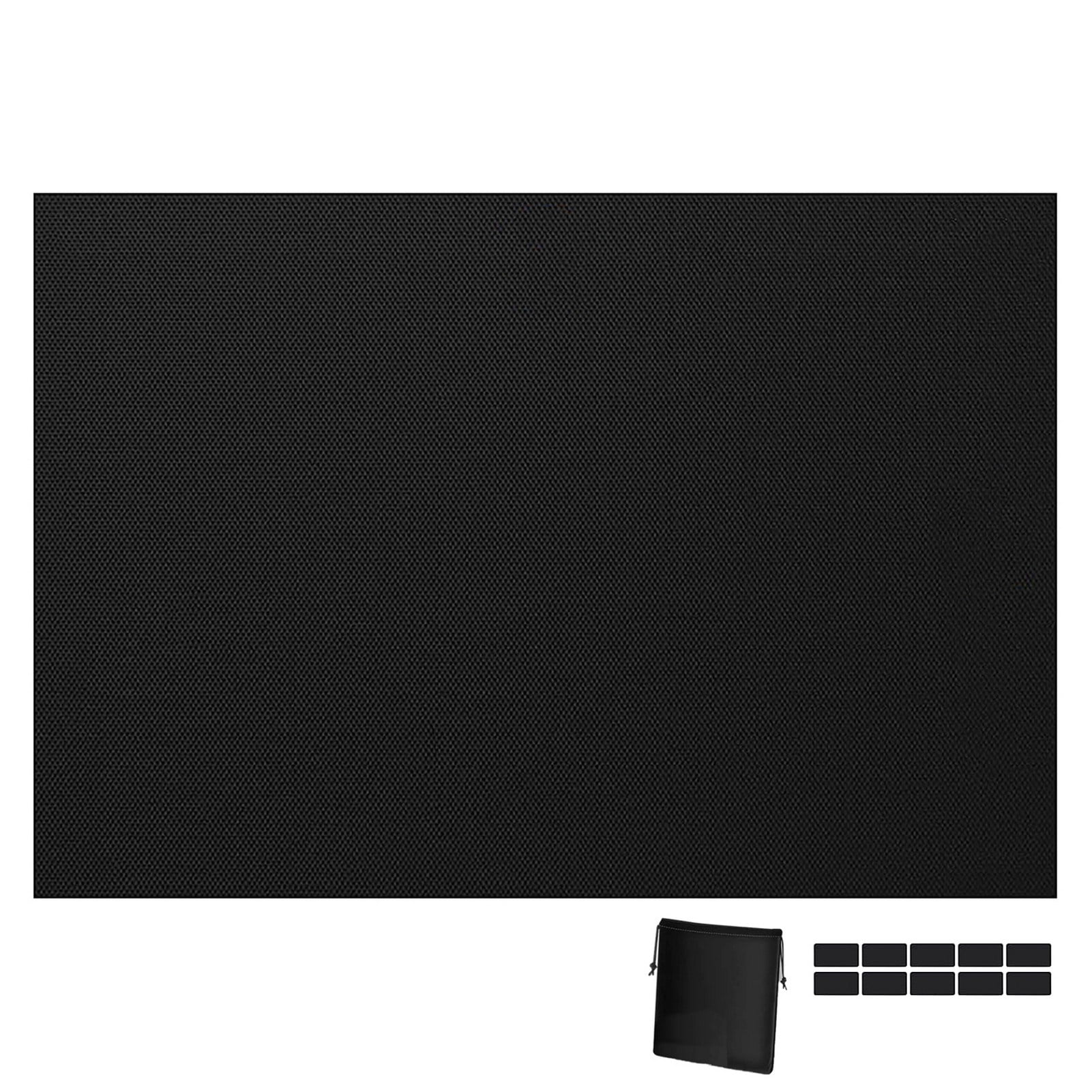 Homerr Travel Blackout Curtain No Drill Blackout Curtain Blackout Curtain Travel Window Blind Shade Portable Removable No Drill Light UV Block