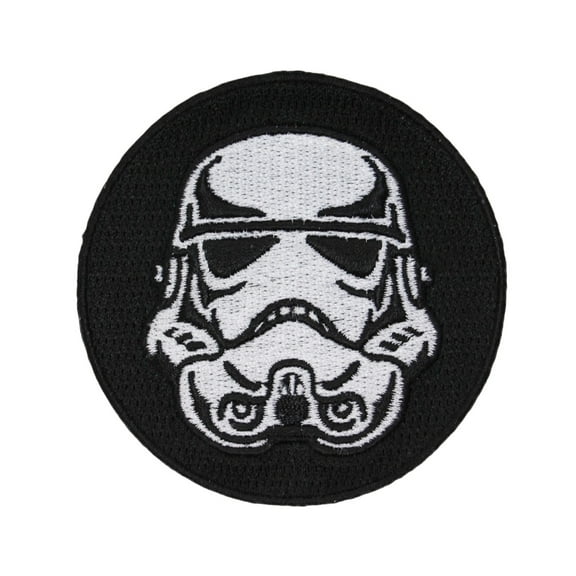 Disney Star Wars Storm Trooper Helmet Patch Officially Licensed Iron On Applique