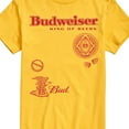 thumbnail image 3 of Budweiser - Icons Oversized - Men's Short Sleeve Graphic T-Shirt, 3 of 5