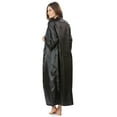 thumbnail image 4 of Ashford & Brooks Women's Satin Lace Long Kimono Robe, 4 of 4