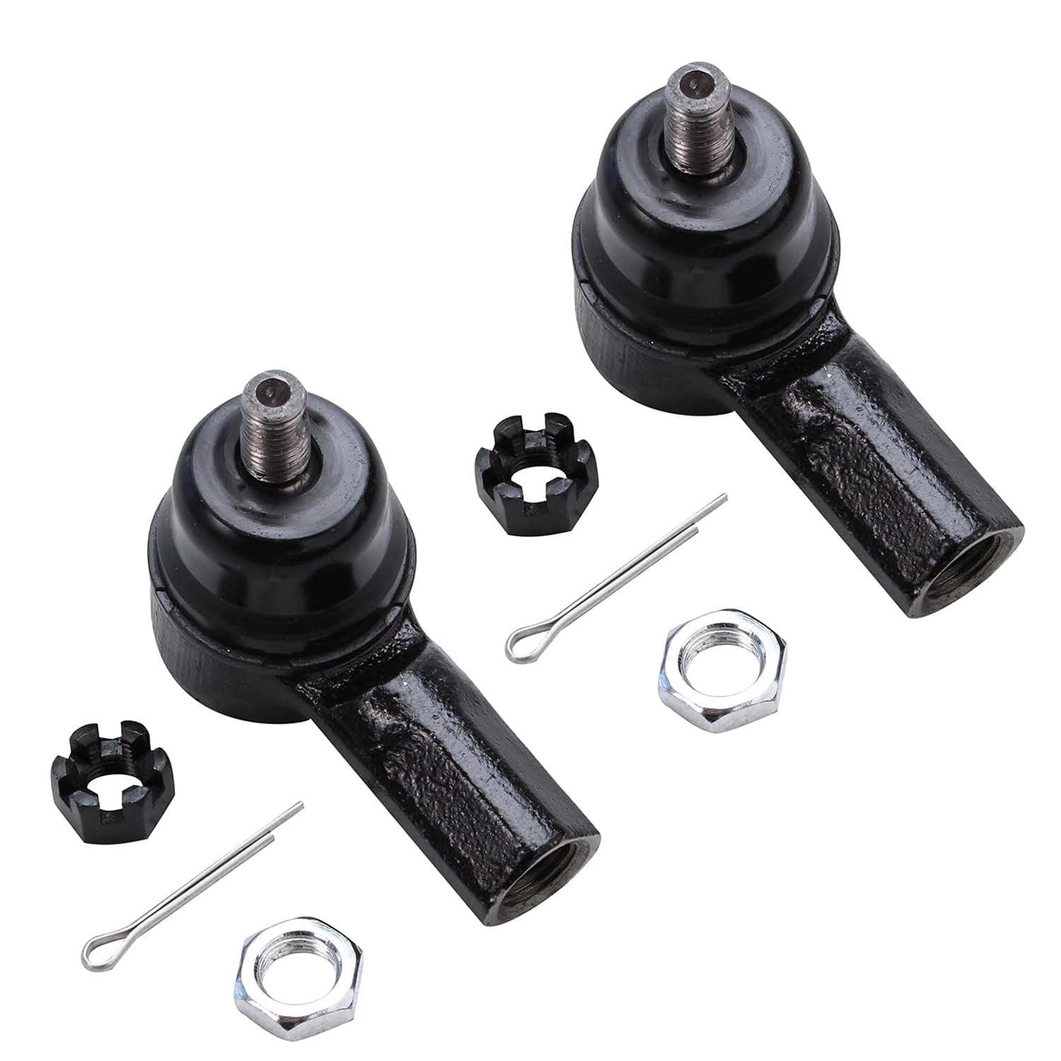 Detroit Axle - Front End 10pc Suspension Kit for Honda CR-V 2002 2003 2004 2005 2006, 2 Lower Control Arms 2 Inner & 2 Outer Tie rods 2 Sway Bar Links 2 Ball Joints Replacement Honda CRV