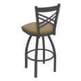 thumbnail image 2 of 820 Catalina 36" Swivel Bar Stool with Pewter Finish and Canter Sand Seat, 2 of 3