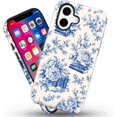 Book Blossoms Phone Case Compatible with iPhone 16 Plus, Decorative ...