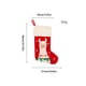 thumbnail image 5 of Yuarrent Calcetines de Navidad Bolsillo colgante de tela Regalo personalizado grande Bolsa de dulces Árbol para el hogar Nueva de comedor Ornamento Kits de decoración para fiestas Verde Yuarrent HA070795-01, 5 of 6