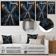 thumbnail image 4 of Designart "Serenity Amidst Urban Industrial Tunnel II" Tunnels Metal Wall Art Prints, 4 of 5
