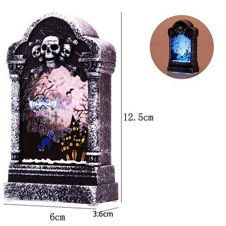 

Kayannuo Christmas Decorations Clearance Halloween Decoration Tombstone Lamp Small Gift Haunted House Night Light Christmas Ornaments