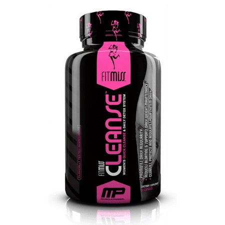 MusclePharm Fitmiss Women's Cleanse & Daily Detox Capsules, 60 Ct