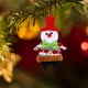 thumbnail image 5 of Adornos navideños, adornos navideños, adornos navideños, colgante para árbol de Navidad, muñeco de nieve y anciano, colgante para árbol de Navidad, colgante decorativo de poliéster, 5 of 6