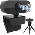 thumbnail image 1 of LAICAIW Webcam with Microphone, Full HD 1080P Webcam for PC, Laptop, Desktop, MAC, Plug and Play Web Camera with Privacy Cover, USB Camera for YouTube, Zoom, Skype, Facetime, Windows, Linux, and macO, 1 of 7