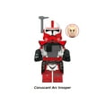 thumbnail image 3 of Set de 8 Figuras de Bloques de Construcción, Minifiguras Comandante Fordo Batallón 8 Hardcase, Regalo de Cumpleaños para Niños y Coleccionistas, 3 of 9