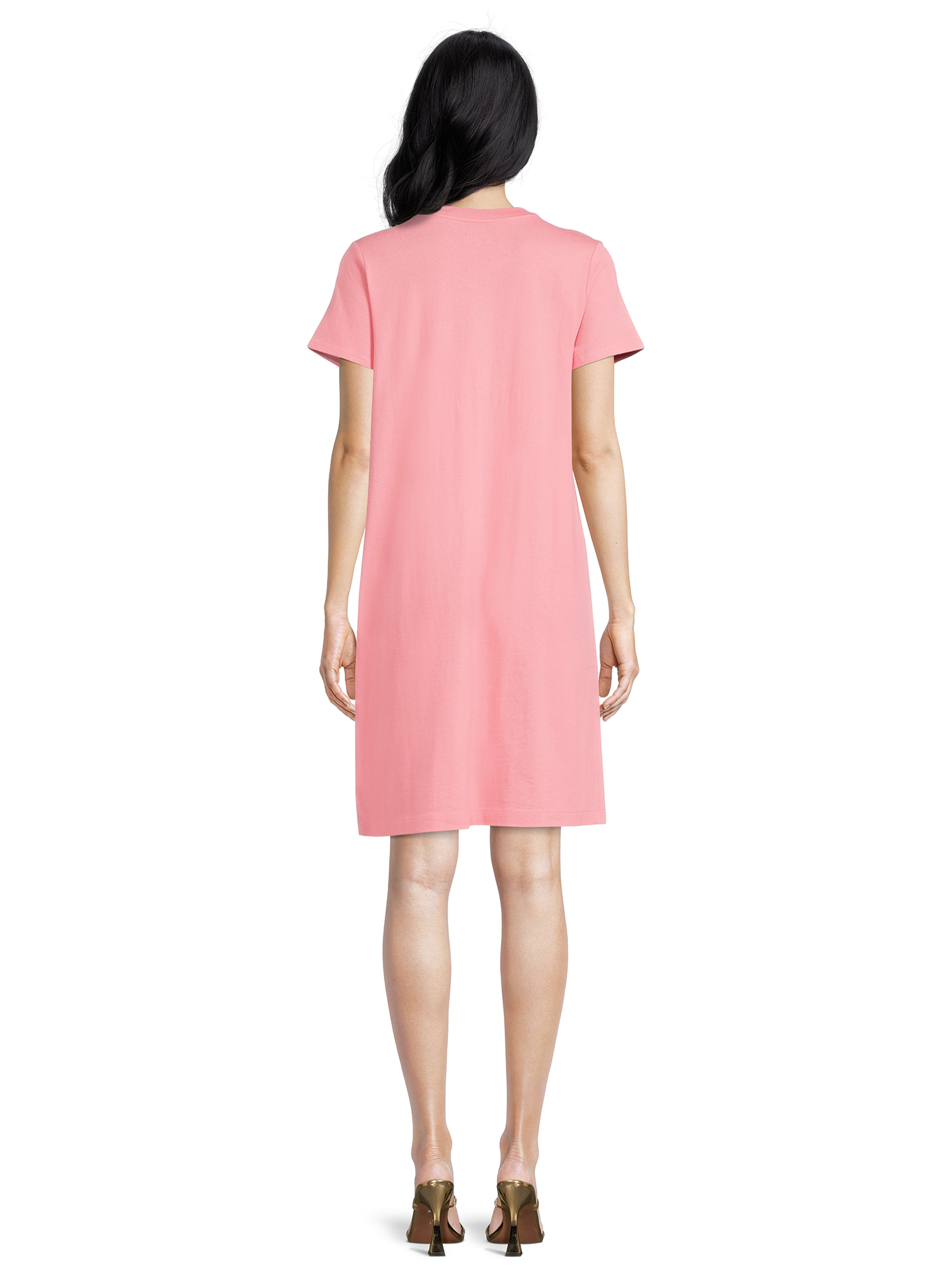 Time and Tru Women's T-Shirt Dress with Short Sleeves - image 3 of 5