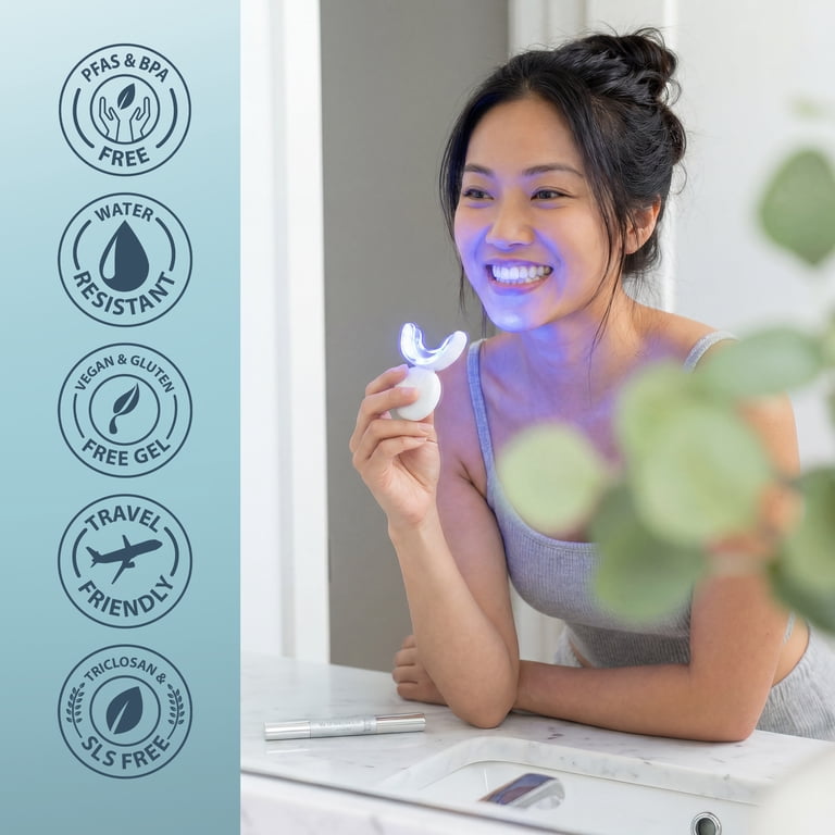 GURU NANDA Teeth Whitening Wireless Kit with Brightening Strips