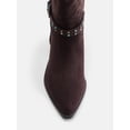 thumbnail image 5 of Madden NYC Women's Faux Suede Western Buckle Boots, 5 of 6