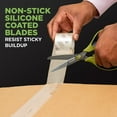 thumbnail image 6 of Scotch Scissors & Box Cutter 2-in-1, 8 inch, Non-Stick, Open Boxes, Mailers, Tubes, 1 Pair, 6 of 6