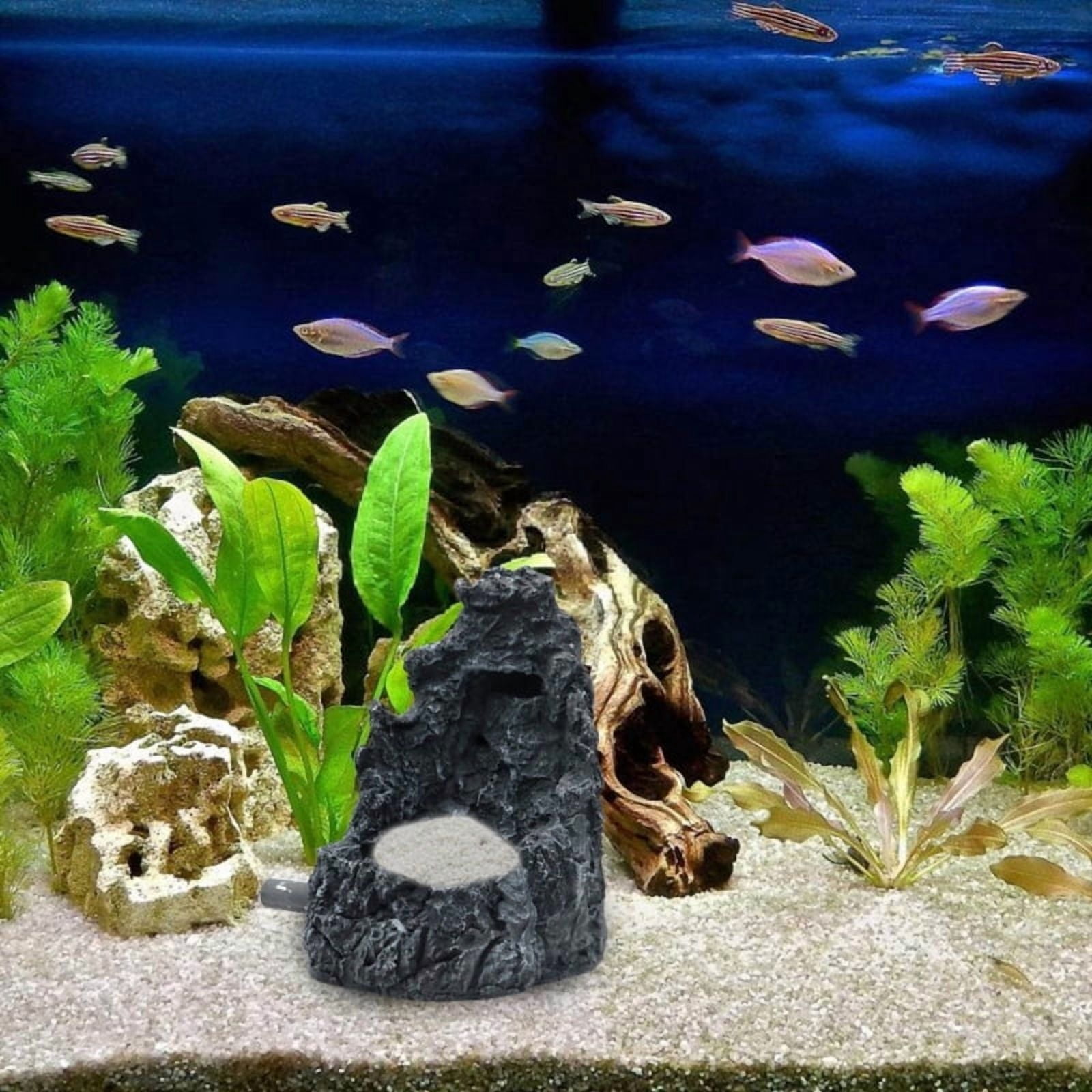 With Dynamic Sandfall Feature Resins Aquariums Decoration Easy to Install