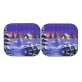 thumbnail image 7 of Windshield Sun Shade, Christmas Igloo Foldable Car Sun Shade Windshield for Front, 2 Pieces, 7 of 7
