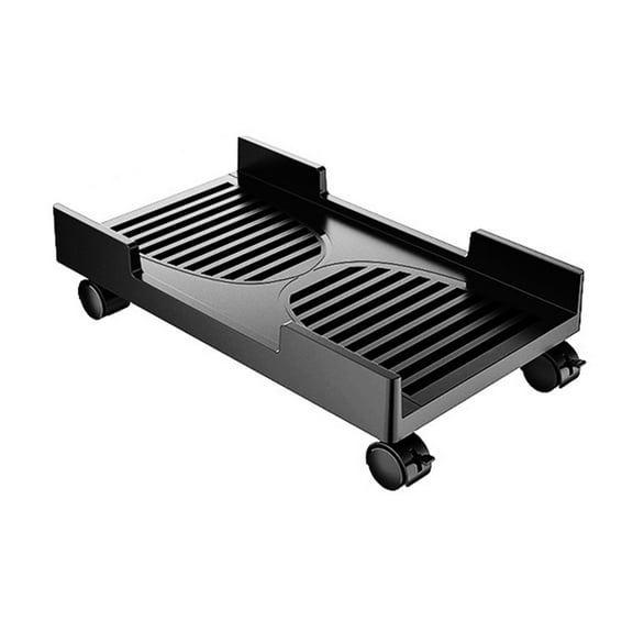 Computer CPU Stand with Two Side Guards and Ventilation Slots for Enhanceds Stability and Cooling