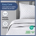 thumbnail image 7 of CGK Linens Kids 4 Piece Bed Sheet Set - Cute & Cozy Wrinkle-Resistant with Vibrant Designs - Queen Size, Multicolor Polka Dots, 7 of 7