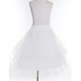 thumbnail image 3 of CHICTRY Kids Girls Multi-Layers Net Crinoline Slip Skirt Petticoat Underskirt for Wedding Prom Party Flower Girls Dress White One Size, 3 of 7