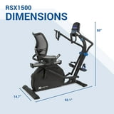 xterra rsx1500 recumbent stepper reviews