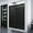 Matte Black, variant on DreamLine Essence 56-60 in. W x 76 in. H Frameless Smoke Gray Glass Bypass Shower Door in Satin Black