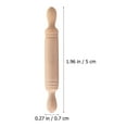 thumbnail image 4 of SHISUYAN 8 Pcs Mini Rouleau à Pâtisserie Mini Maison Accessoire Mini Rouleau en Bois Décoration Mini Maison, 4 of 8