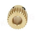 thumbnail image 1 of ziyahihome Roue d'Extrudeuse Rotative en Laiton Engrenage Universel Portable Engrenage à Dents Réutilisable Raccord en Laiton 26 Dents, 1 of 9