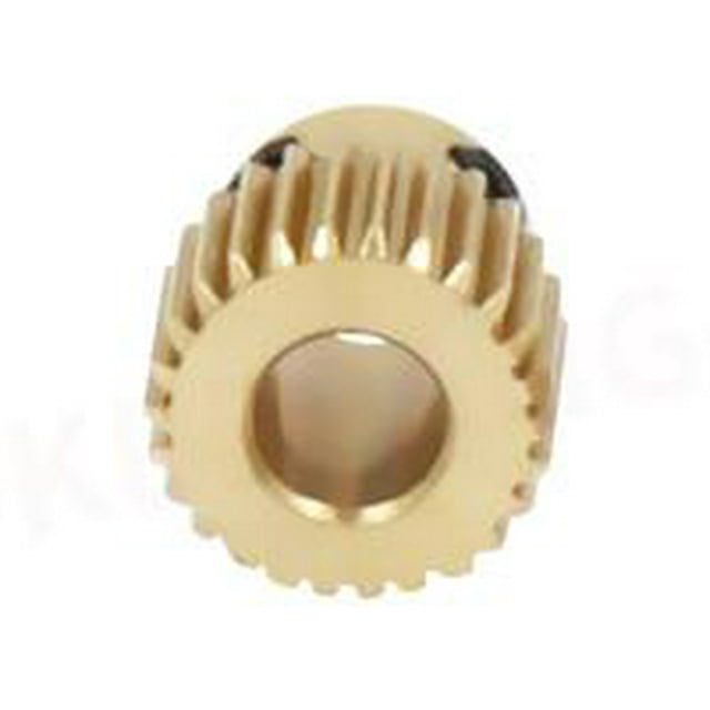 ziyahihome Roue d'Extrudeuse Rotative en Laiton Engrenage Universel Portable Engrenage à Dents Réutilisable Raccord en Laiton 26 Dents