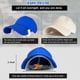 thumbnail image 5 of Dobladora de Ala de Sombrero, Dobladora de Ala de Sombrero, Moldeadora de Ala de Banda Curvada para Gorras, Viene con Cinta Reductora de TamañO de Sombrero 2 Piezas, 5 of 7