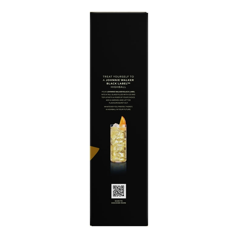 Johnnie Walker Black Label Gift Set Including One Johnnie
