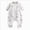 D79-White, variant on 9-12 Months Newborn Boys Jumpsuit Infant Sleep Sack Jumpsuit For Babies And Toddlers Homewear Zippered Kick Blanket Sleep Sack With Separated Legs White