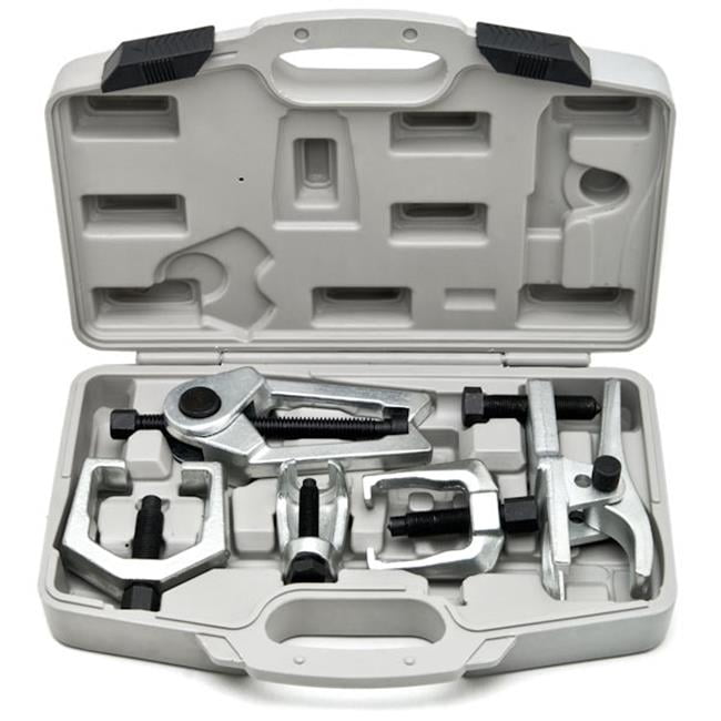 Kauplus 5PCS Front End Service Tool set Separate Pitman Arm Puller Kits Tie Rod Remover Tool Set Ball Joint Separator Tools by Kauplus Kauplus 5PCS Front End Service Tool set Separate Pitman Arm Puller Kits Tie Rod Remover Tool Set Ball Joint Separator Tools by Kauplus