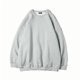 thumbnail image 2 of Blusas y camisas de manga larga con cuello redondo para hombre, sudadera holgada con cuello redondo de color liso, blusa de poliéster para hombre, 2 of 3
