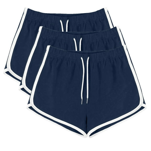 Shorts for Women Clearance, Xunlbb 3PC Women Casual Summer Sports Shorts Workout Yoga Shorts Active Shorts
