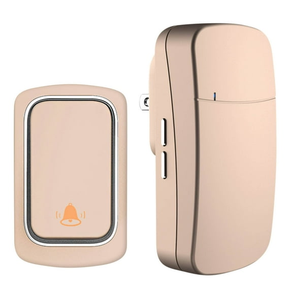 XEOVHV Wireless Doorbell Plug And Play Waterproof Door Bell Kit Adjustable-Volume 200M Doorbell Chime 38 Melodies Save on promotional products