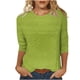 thumbnail image 2 of mfyjkho Tops De Tallas Grandes, Camiseta Informal, Holgada Y Elástica, Con Estampado Sin Posicionamiento, Para Mujer, Cómoda Y A La Moda. Tops Y Blusas Para Mujer L, 2 of 5