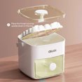 thumbnail image 4 of CSChome Mini Ice Cube Tray with Lid Bin Ice Tray with Lid Bin 48 Cavities Ice for Freezer Quick-release Ice Maker for Home Kitchen Travel Restaurant Party, 4 of 6
