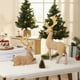 thumbnail image 1 of Luxury Resin Deer Ornaments Christmas Decor for Living Room TV Cabinet Wine Cabinet Home Decorations Holiday Gift Decor, 1 of 8