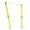 Yellow, variant on Aqestyerly Children'S toys Clearance Bubble Blowing toy Big Bubble Rope Pole Performance Bubble Blowing tool
