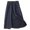 Navy, variant on HJYCHN Ladies Retro High Waisted Wrap A Line Skirt with Linen Blend for Casual Daily Wear and Outfit Versatility Khaki XXL