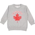 thumbnail image 2 of Inktastic Canada Maple Leaf Toddler Sweatshirt, 2 of 4