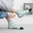 thumbnail image 2 of Rocae Frog In Mermaid for Premium Adult Socks,Comfortable, Breathable, and Durable Socks, Perfect for Everyday Wear, 2 of 7