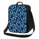 thumbnail image 1 of Disketp Blue Butterfly Bolsa Térmica Estampada para Almuerzo, Lonchera para Hombres y Mujeres Adultos, 1 of 7