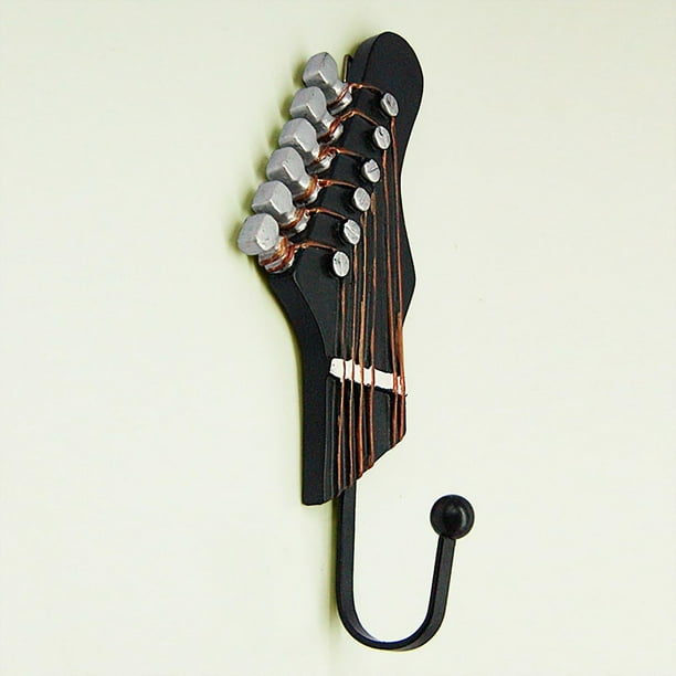 Perchero de guitarra perchero con ganchos para piano colgador de pared de madera JAMW Sencillez Walmart en linea